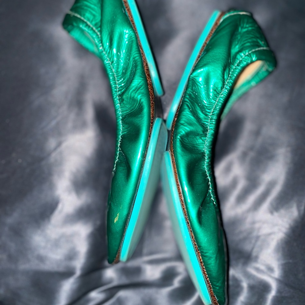 Tieks patent in emerald green size 7 - Picture 6 of 10